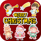 Merry Christmas Stickers أيقونة