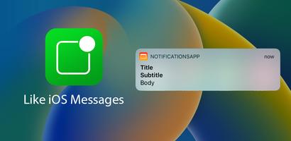 Messages Like iOS اسکرین شاٹ 2