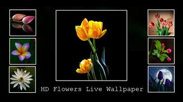 HD Flowers Live Wallpaper スクリーンショット 1