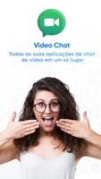 O aplicativo vídeo Messenger Cartaz