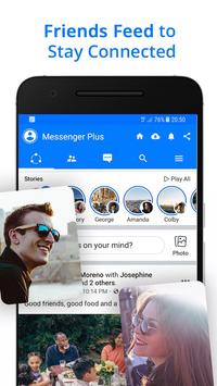Messenger Go for Social Media, Messages, Feed 截图 2