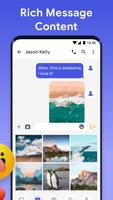 Messenger SMS: Messages Home تصوير الشاشة 1