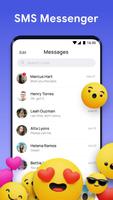 Messenger SMS: Messages Home الملصق