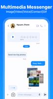 Messenger: Text Messages تصوير الشاشة 1