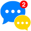 Messenger：多合一消息，视频通话，聊天 图标