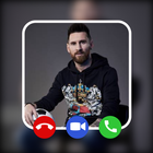 Messi Calling Video call Prank icône