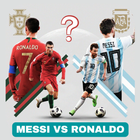 Messi VS Ronaldo - Juego Quiz icône
