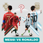 Messi VS Ronaldo - Juego Quiz ícone