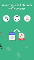 MHT/MHTML Viewer & MHTML to PDF Converter ảnh chụp màn hình 1