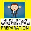 MHTCET EXAM 10 Years Solved Paper Study Material