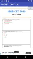 MHTCET EXAM 10 Years Solved Pa screenshot 1