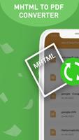 MHTML لتحويل PDF الملصق