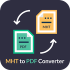 MHT to pdf converter & Viewer icône
