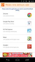 Reset the default app পোস্টার