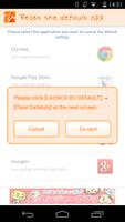 Reset the default app স্ক্রিনশট 1