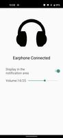 Earphone connection display poster
