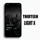 Thirteen Light X MIUI Theme आइकन