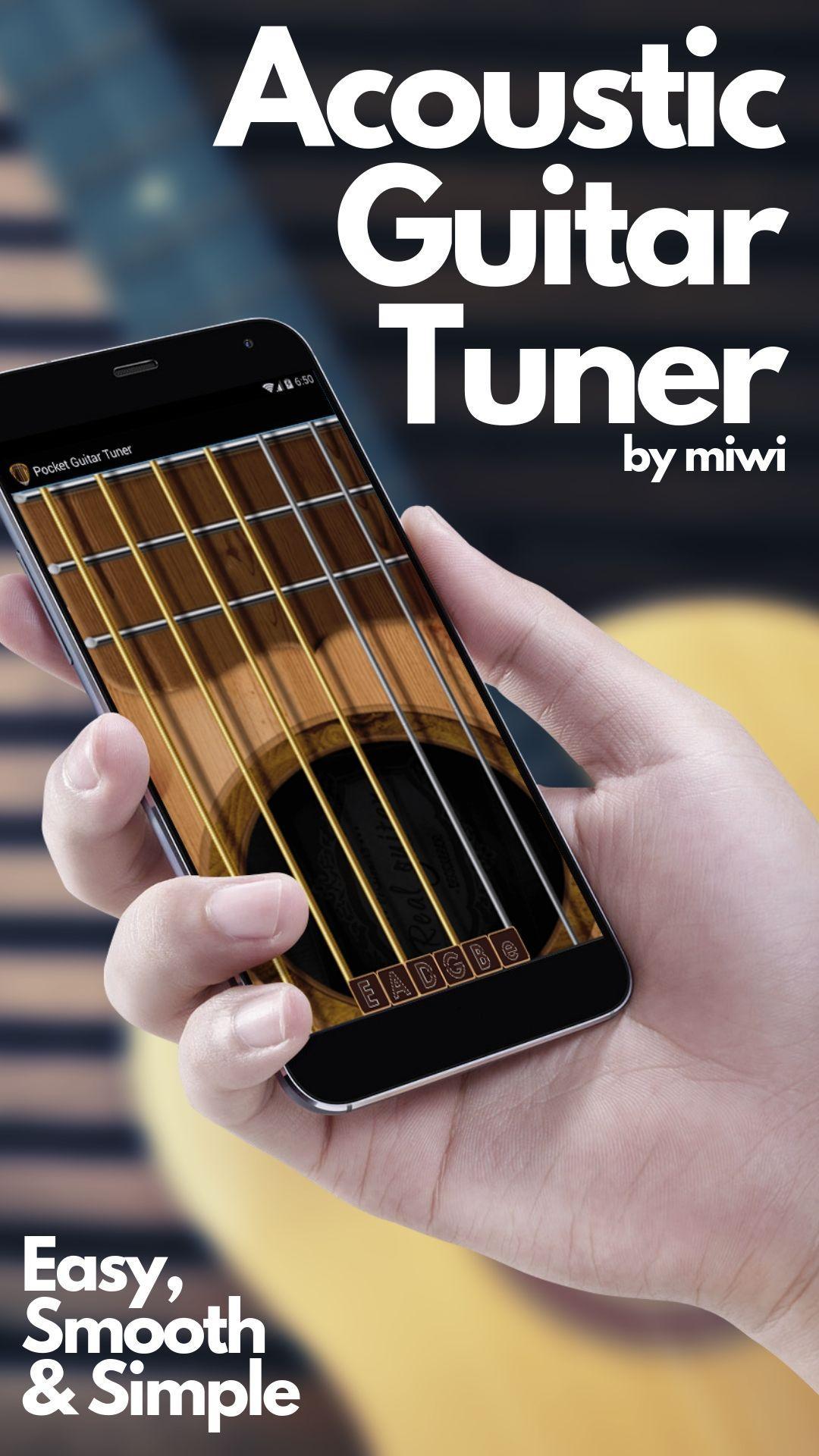 Real Guitar Tuner - Акустический Гитарный Тюнер Для Андроид.