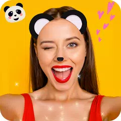 Panda Face Mask photo Editor APK 下載