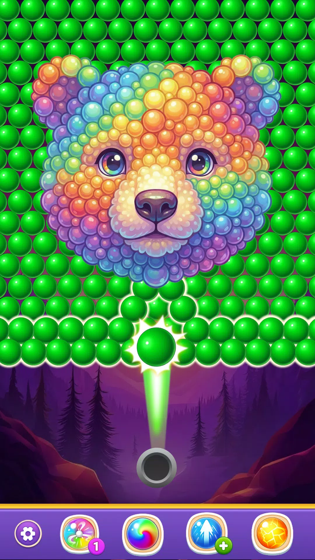 泡泡射击游戏