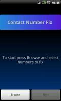 Contact Number Fix poster