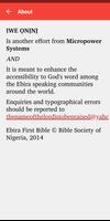 Iwe Onini - Ebira Bible screenshot 2