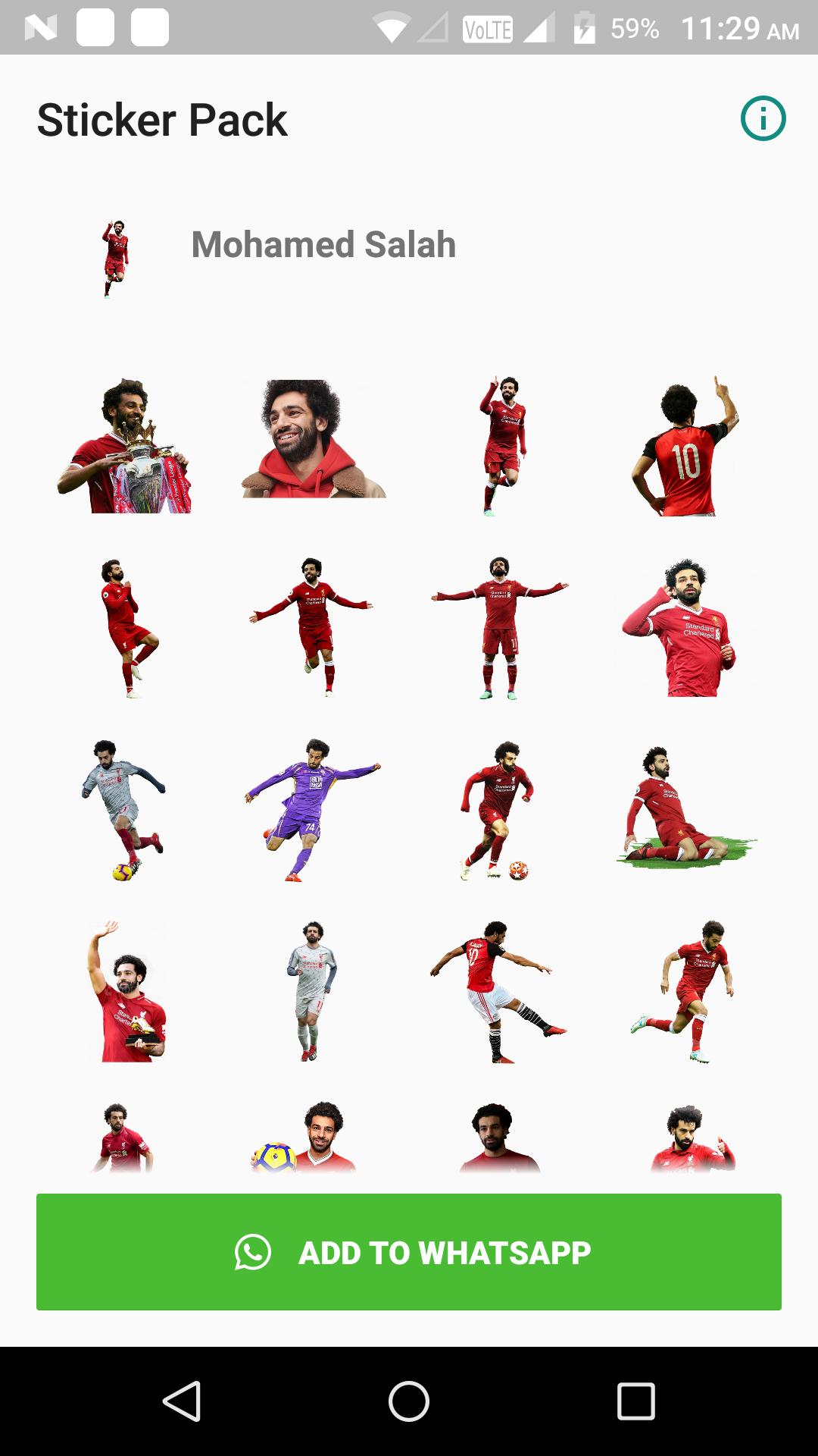 Mohamed Salah Stickers For Whatsapp For Android Apk Download