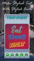 Font Studio 포스터