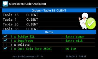 Microinvest Order Assistant screenshot 1