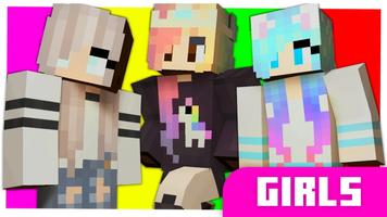 Girl for minecraft 스크린샷 1