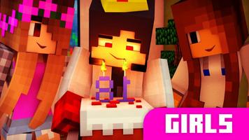 Girl for minecraft 스크린샷 2