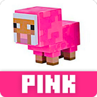 Pink world for minecraft-icoon