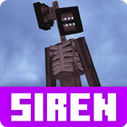 Siren head for minecraft icône