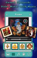 Ganesh Chaturthi Video Maker With Music capture d'écran 1