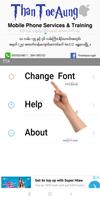 TTA Mi Myanmar Font Lite (Glob الملصق