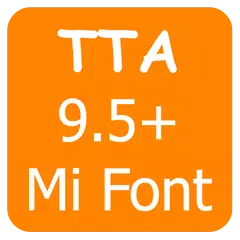 TTA MI Myanmar Font 9.5 to 12 APK download