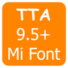 TTA MI Myanmar Font 9.5 to 12 أيقونة