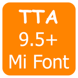 TTA MI Myanmar Font 9.5 to 12 アイコン