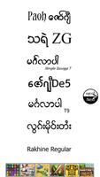 TTA MI Myanmar Font 7.5 to 9.2 captura de pantalla 2