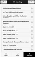 Warrant Officer (WO) Recruitin Ekran Görüntüsü 1