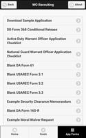 Warrant Officer (WO) Recruiting screenshot 1
