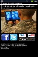 US Army Social Media Handbook Affiche