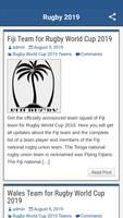 Rugby World Cup 2019 - All Updates पोस्टर