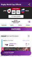 Rugby World Cup Official App Affiche