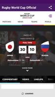 Rugby World Cup Official App capture d'écran 1