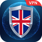 UK VPN Free - Easy Secure Fast VPN أيقونة