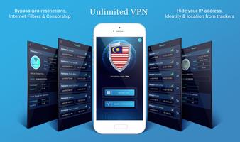 Malaysia VPN Free - Easy Secure Fast VPN 포스터