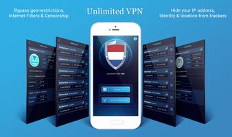 Netherland VPN Free - Easy Secure Fast VPN الملصق