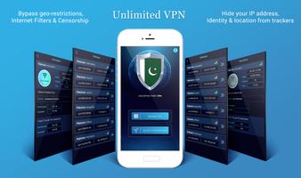 Pakistan VPN Free - Easy Secure Fast VPN پوسٹر