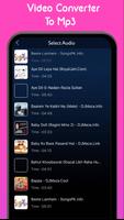 Video Converter Pour Mp3 capture d'écran 1